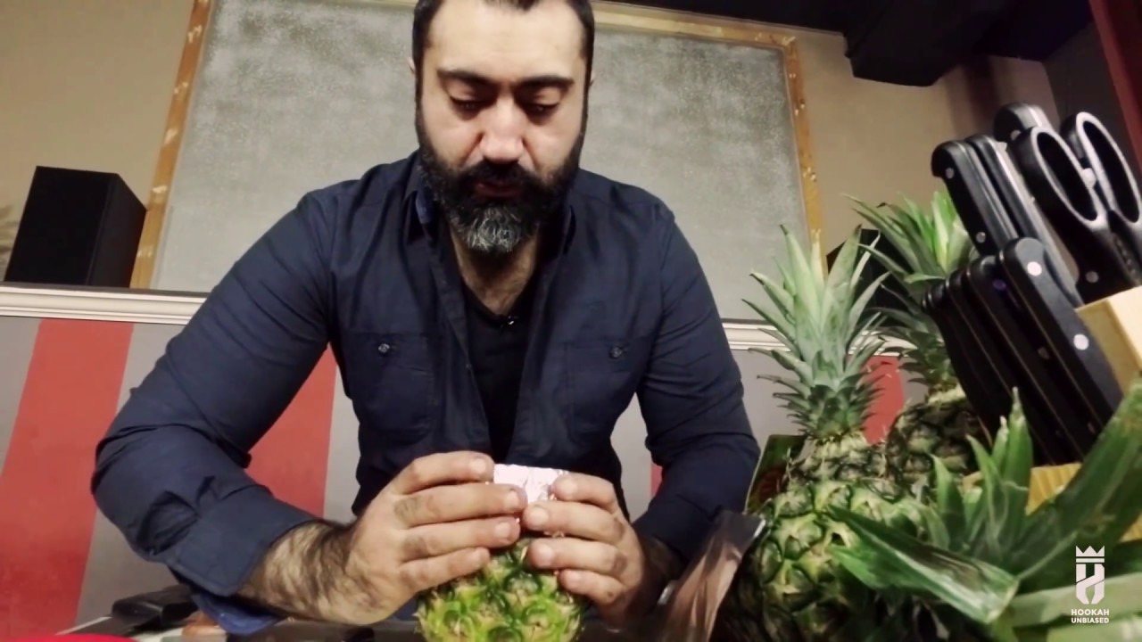 [ How To ] HUtv #2 | Carve/Prepare a Pineapple Bowl for Hookah (1080p)