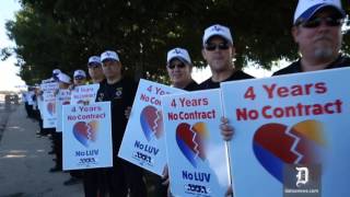 Southwest mechanics, pilots, flight attendants rally for contract negotiations