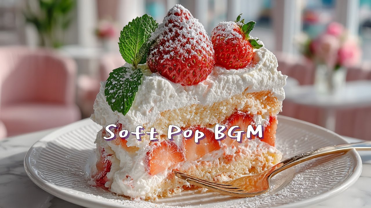 Sweet Strawberry Morning 🍓 Освежающий Soft Pop для Фокуса и Хорошего Настроения | Уютное Café BGM