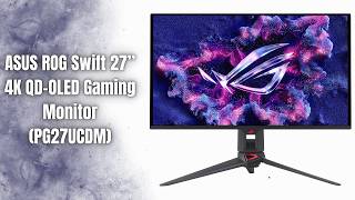 ASUS ROG Swift PG27UCDM 🔥 4K 240Hz QD-OLED Gaming Monitor Review 🎮🖥️