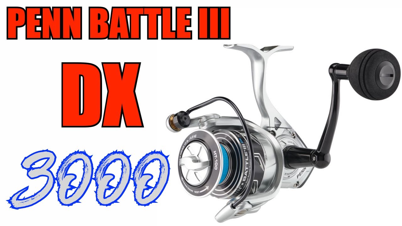 Penn BTLIII3000DX Battle III DX Spinning Reel Review | J&H Tackle