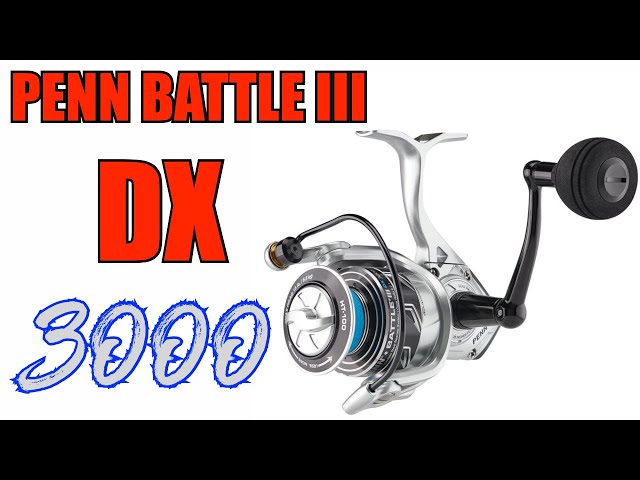 Penn BTLIII3000DX Battle III DX Spinning Reel Review