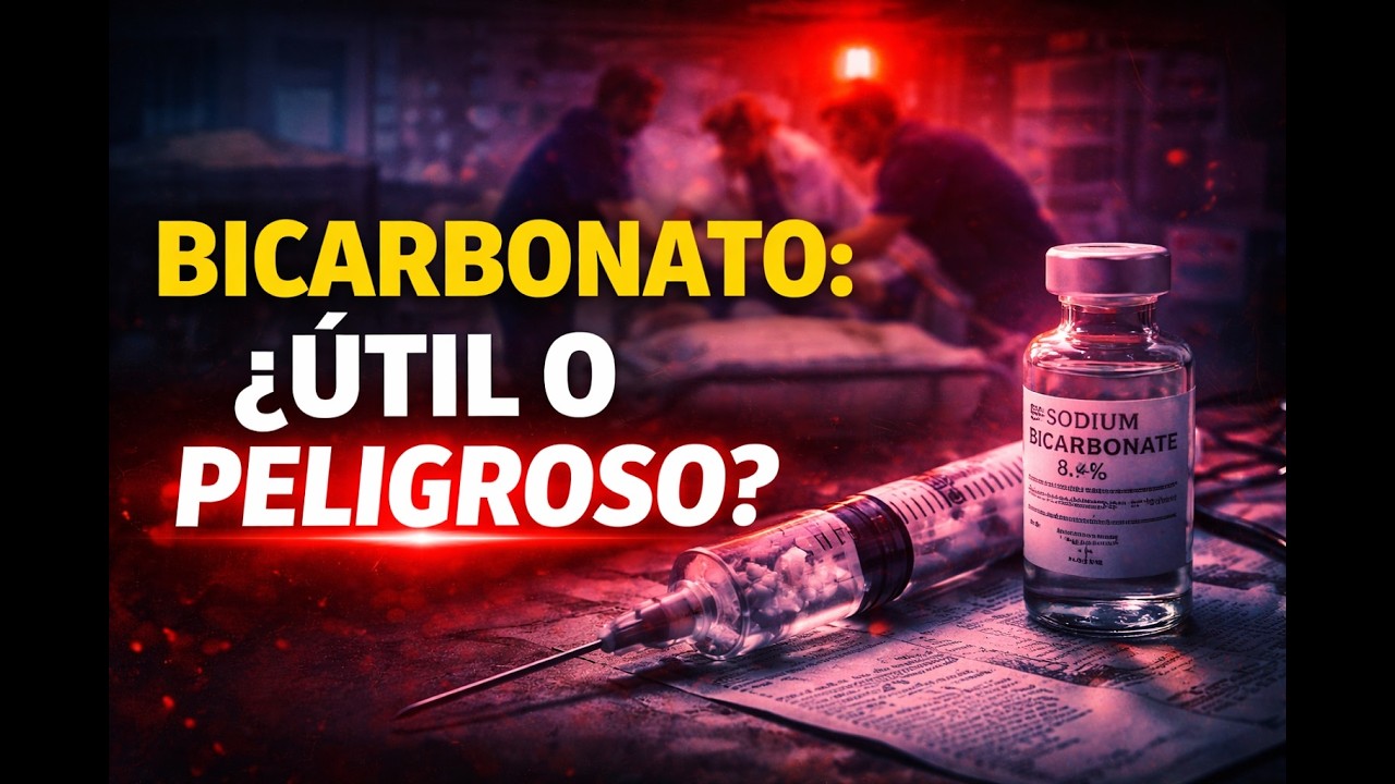 El MITO del Bicarbonato: por qué corregir el pH puede empeorar al paciente