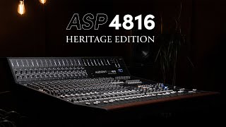 Audient ASP4816 Heritage Edition - Consola de grabación analógica compacta