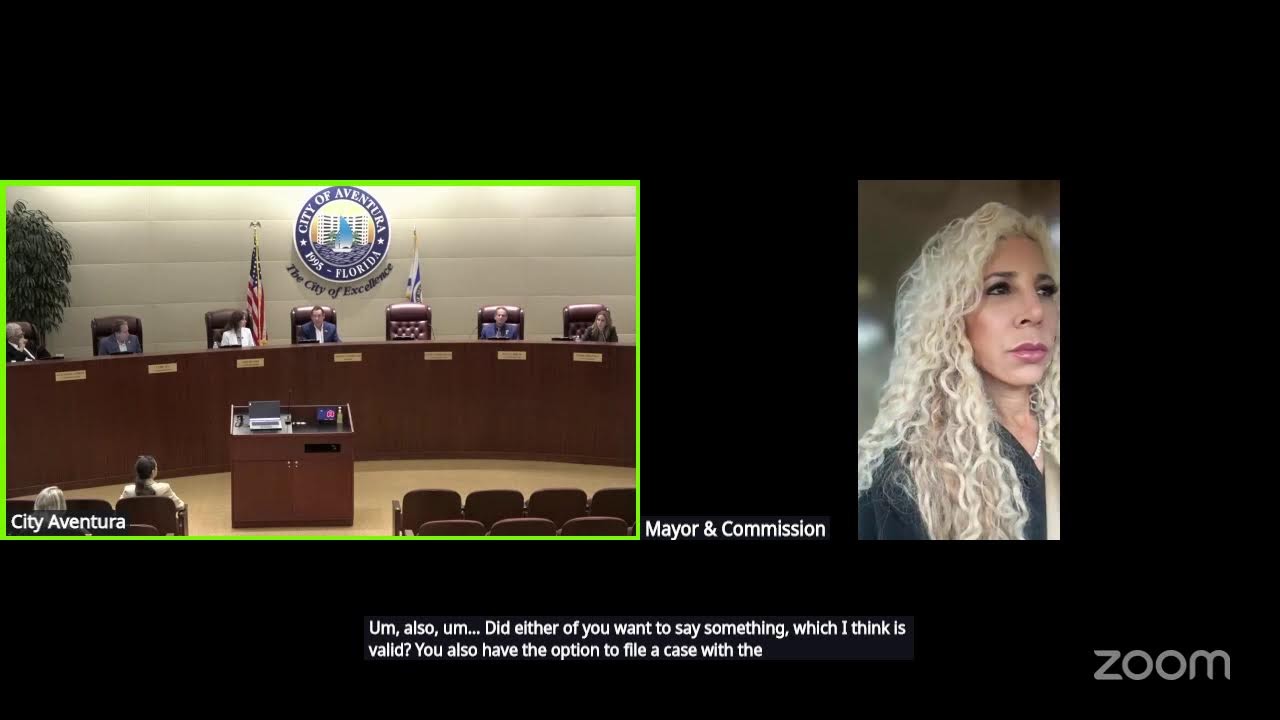 City of Aventura Second Budget Hearing September 16th, 2025