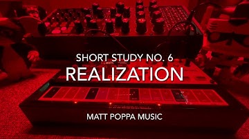 Moog SubHarmonicon & Korg Volca Drum - Realization - Live Recording