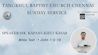 TBCC Sunday Service | 9th Nov 2025