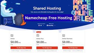 How To Get Namecheap Free Hosting | Free Website Hosting