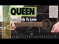 Queen - Somebody To Love | acoustic guitar lesson