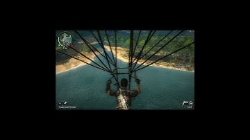 JUMPING FROM AEROPLANE IN #just cause 2 #SHORT #HOMIES GAMING SHORTS