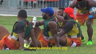 Adex Wera scores his 50th try for SP PNG Hunters