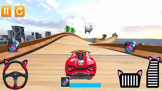 Kitty Stunts Racing Car e#1 - Android Games - Car Games screenshot 4