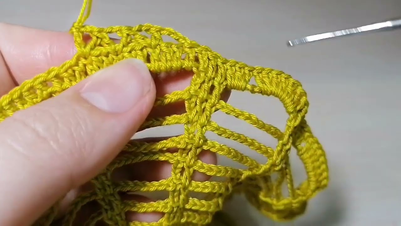 Napkin,, Alice,, (12th-18th row)./Салфетка,, Элис,, (12-18ряд).