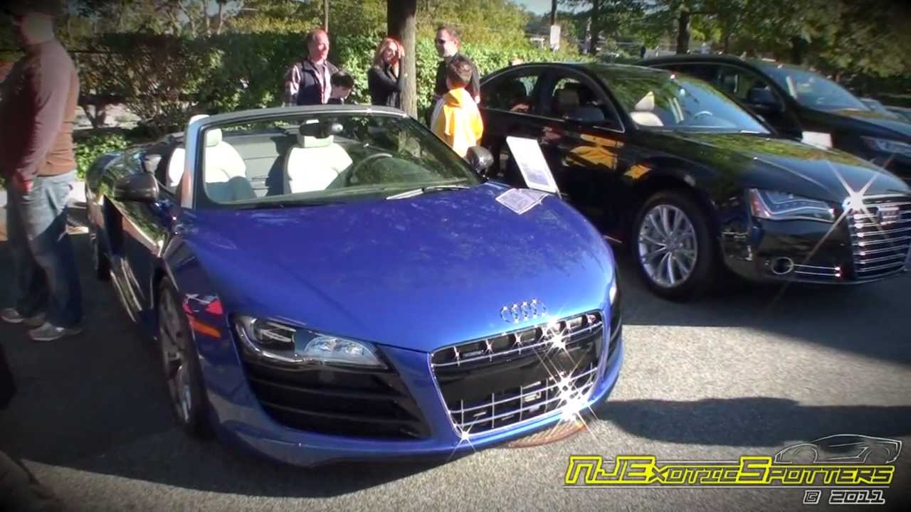 Audi R8 V10 Spyder (2010 Americana Manhasset Concours D'Elegance) YouTube