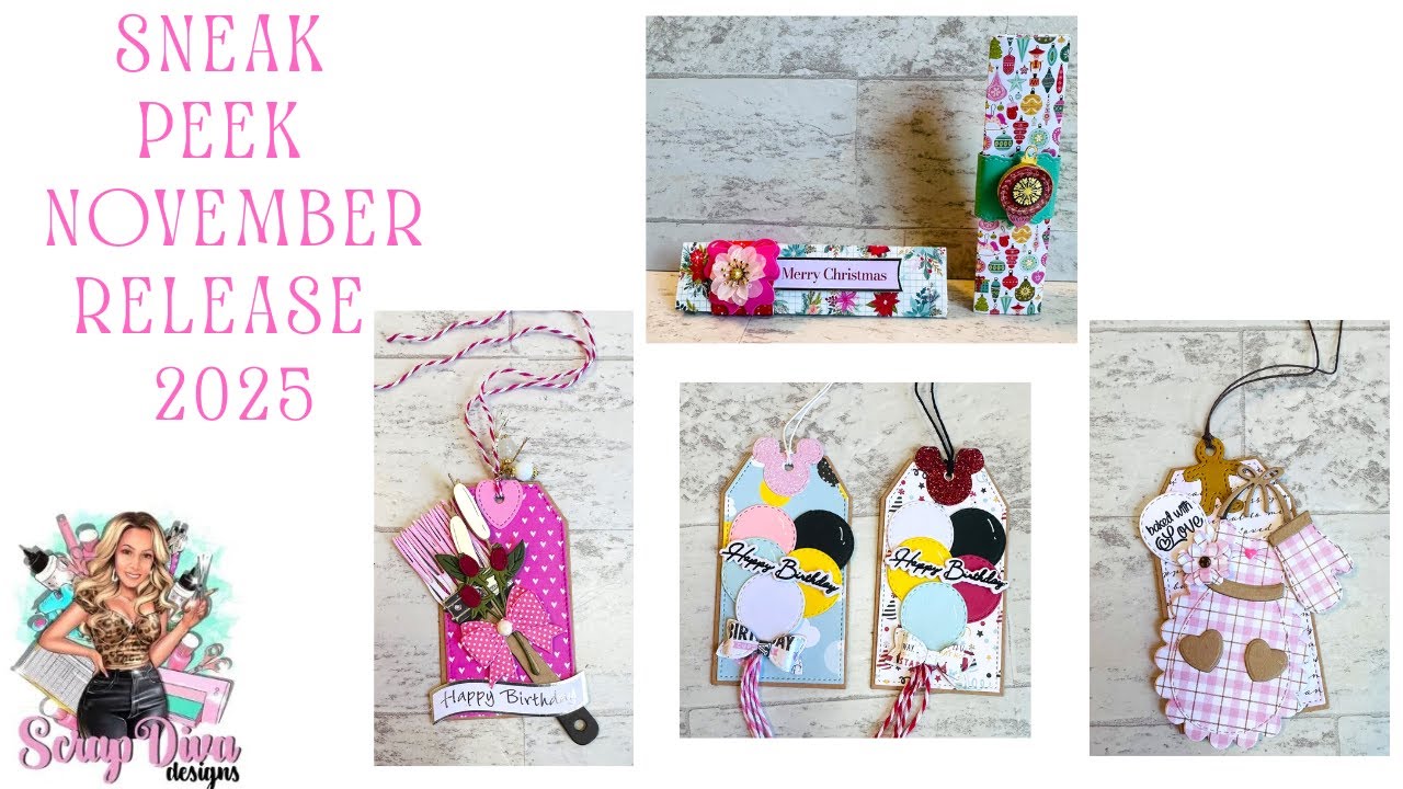 Sneak Peek | Scrap Diva Designs November 2025 Release | Sharingmoore