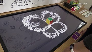 [PLAYDODO] Drawing Cube - Sensor Embedded Cube With a Table For Kids