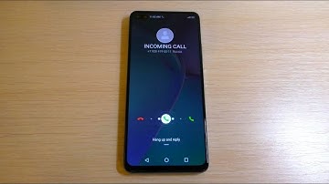 Infinix ZERO 8 Incoming Call