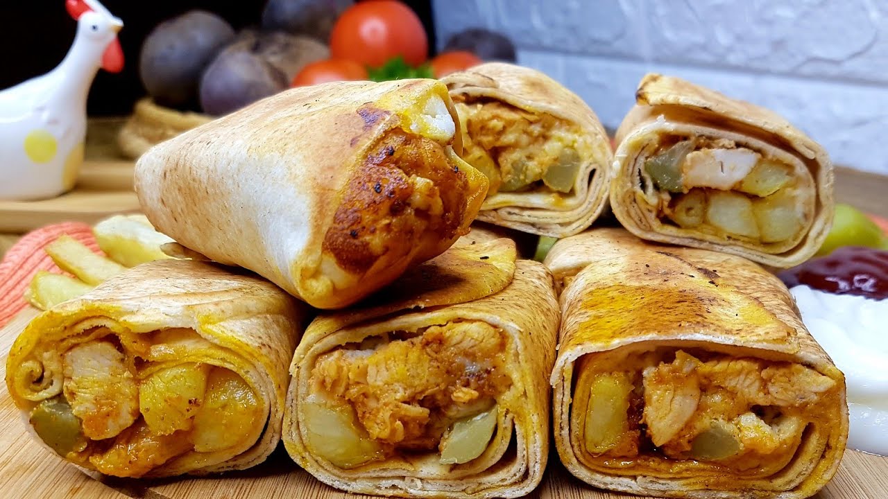 شاورما الدجاج مع سر التتبيلة والطعمة وأطيب ثومية👌👌2022