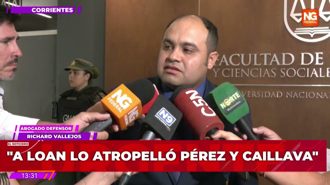 “A Loan lo atropellaron” asegura el abogado del Comisario Walter Maciel 