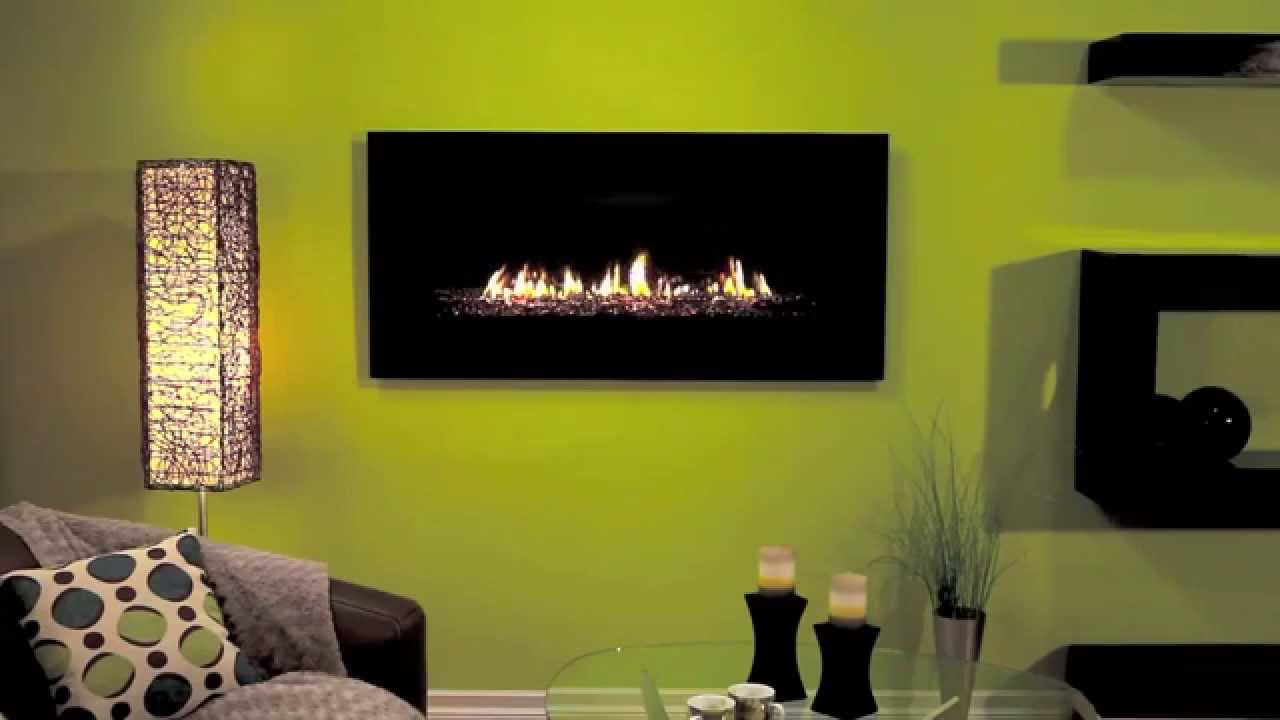The Boulevard Contemporary Linear Fireplace At Bella Vie In Denver