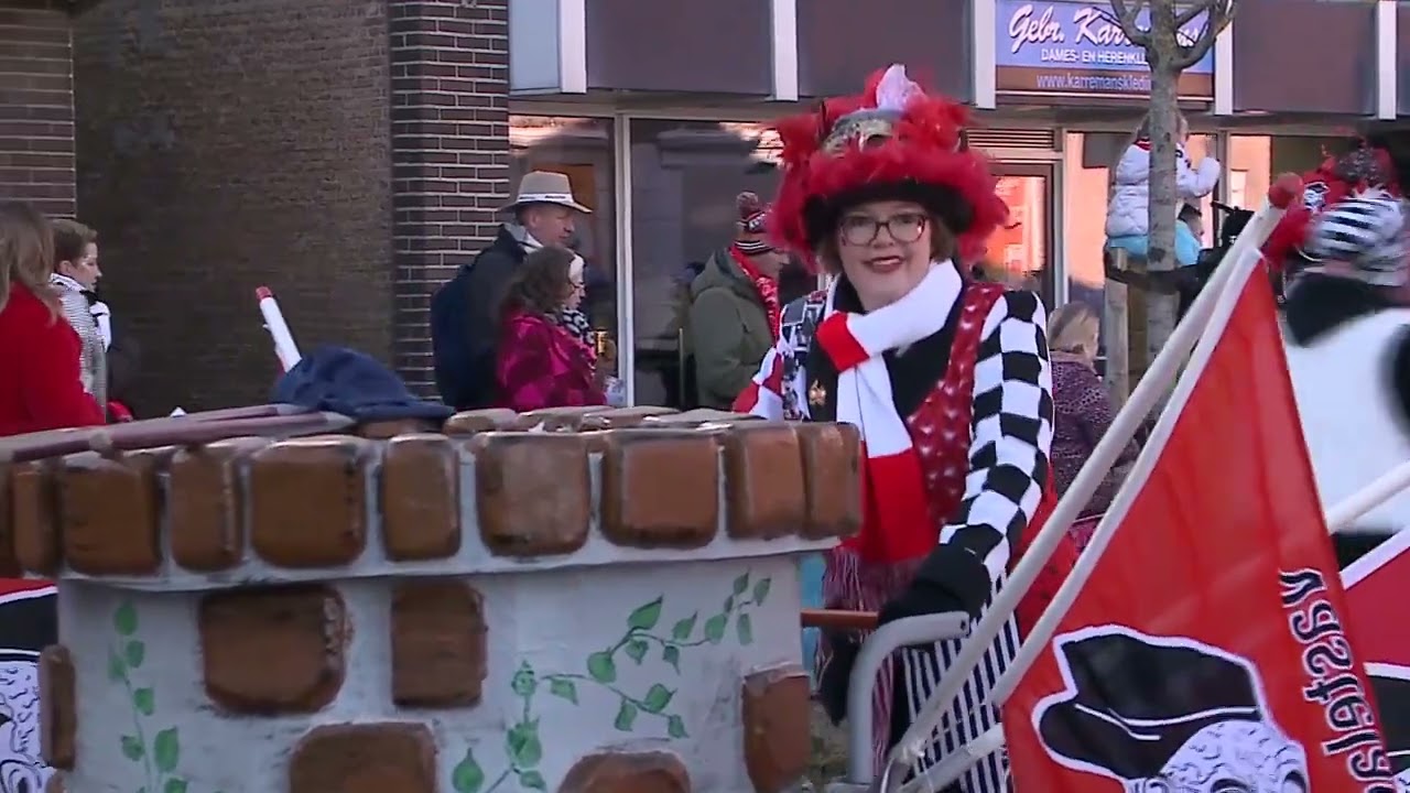 Optocht Vastelaovedzottelaand 2026 (Oud Gastel)