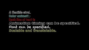 Flexible text drawing with stroke animation of CAShapeLayer in Swift language.