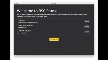 Introduction to Binance Smart Chain Development on BSC Studio
