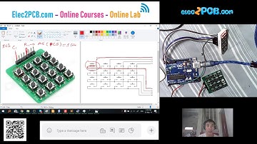 Bài giao tiếp với bàn phím ma trận p1