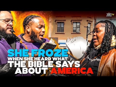 She Froze When She Heard What The Bible Says About America | Must Watch