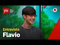 Flavio: "Espero que se cumpla conmigo lo de que los segundos de OT lo petan" #yuFlavio