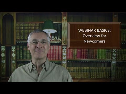 Webinar Basics -