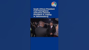BRICS Summit | Chinese President Xi Receives Warm Welcome In Johannesburg | CNBC TV18