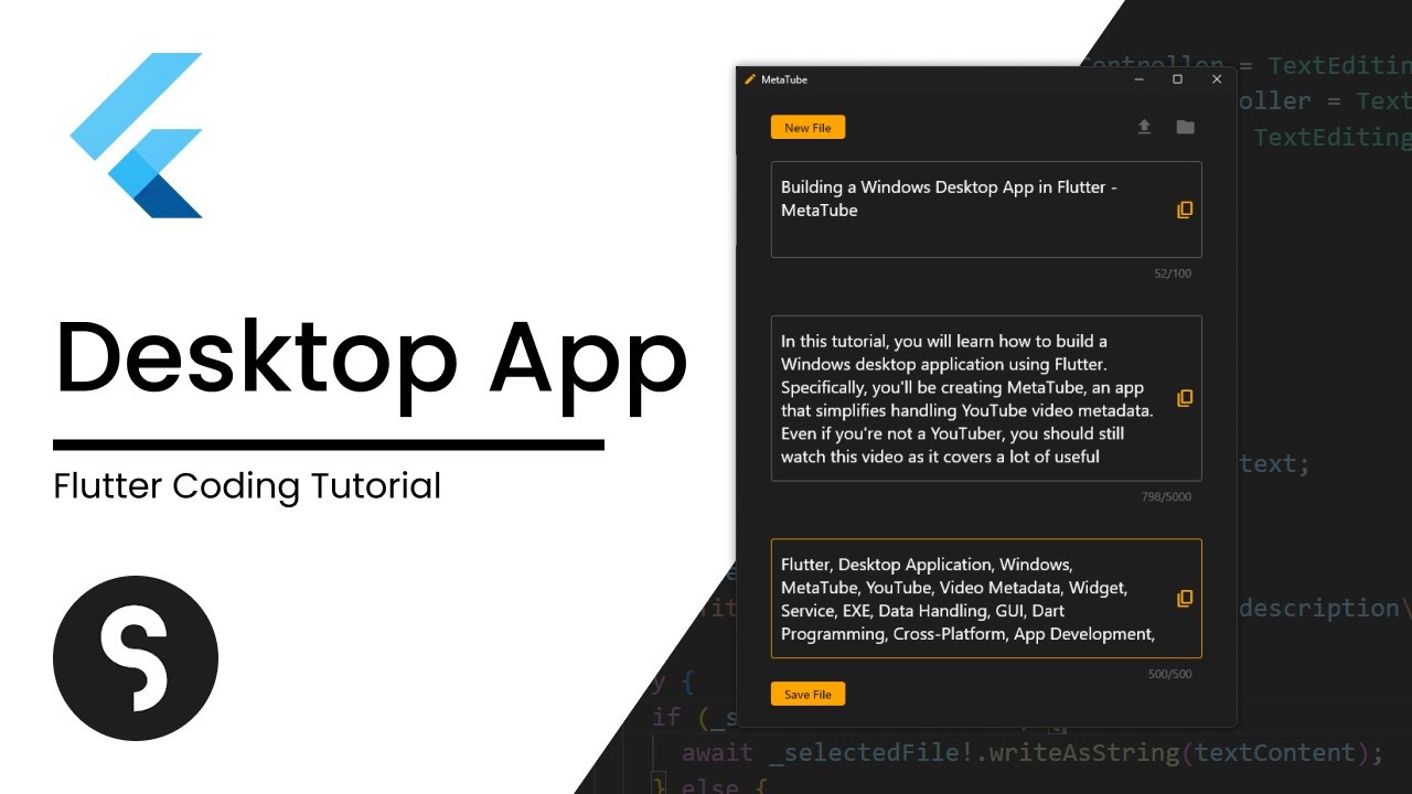 Building a Windows Desktop App in Flutter – MetaTube
