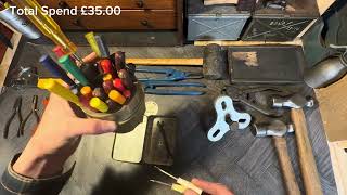 £35/$46 Jam Packed Ammo Box! Bargain Old Tool Haul