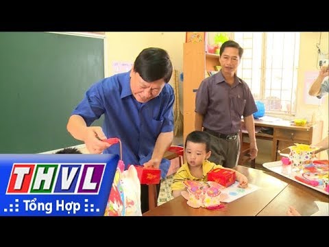 Video THVL |Bí thư Tỉnh ủy thăm, tặng quà trung thu cho... - YouTube