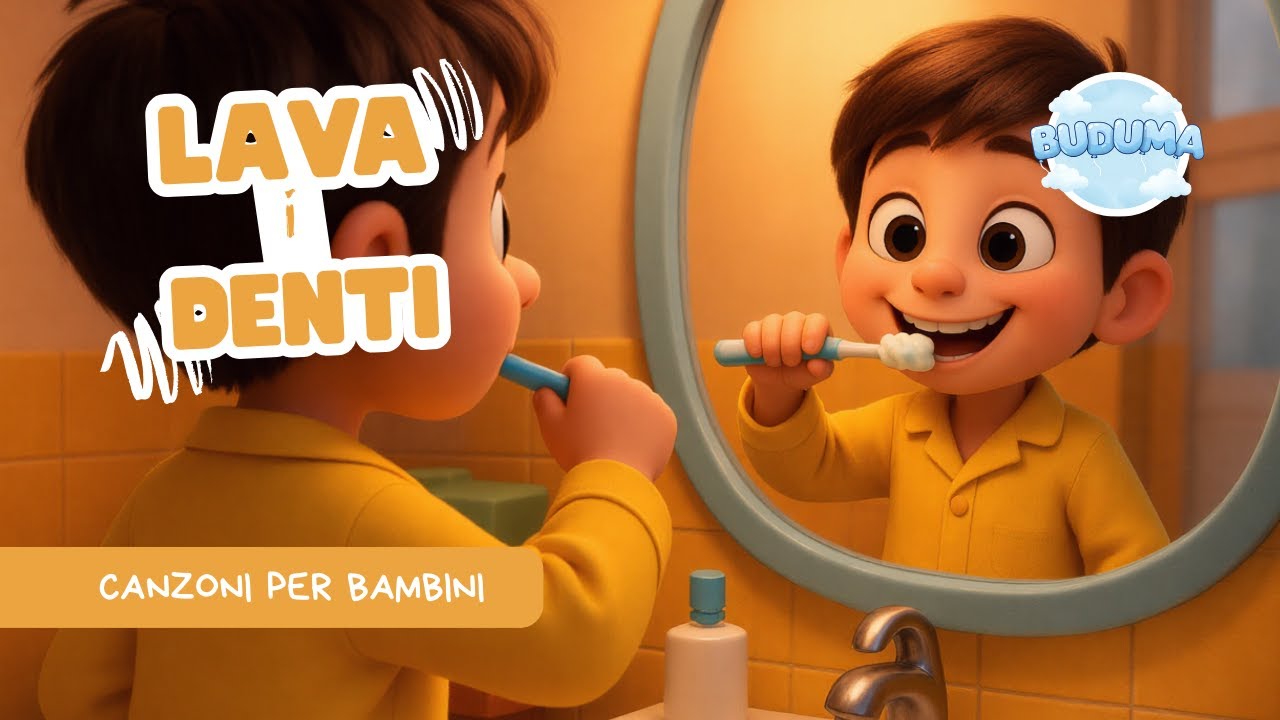 Lava i Denti | Canzoni per Bambini | BUDUMA