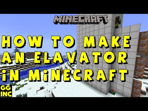 How to Build an Elevator in Minecraft [Easy]