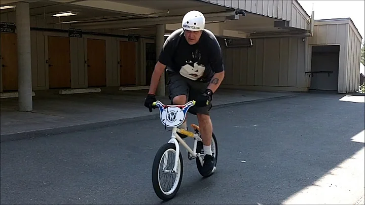 45 YEAR OLD BMX RIDER - OLD SCHOOL BMX - JASON STO...