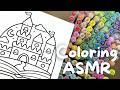 Satisfying Castle Coloring | ASMR Art