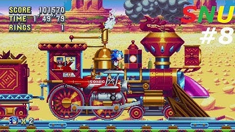 Sonic Mania (Switch) Walkthrough Part 8 (Mirage Saloon Zone)