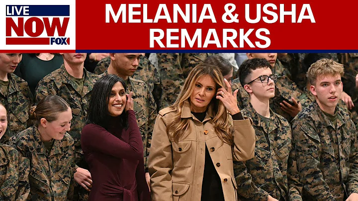 FULL REMARKS: Melania Trump, Usha Vance speak to military families