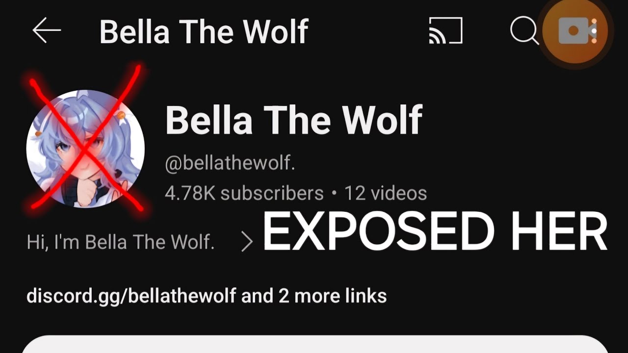 i exposed Bella The Wolf - YouTube