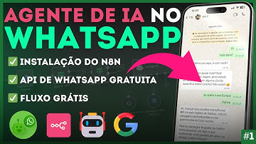 N8N + Whatsapp FÁCIL: Crie seu Agente de IA Passo a Passo! (Curso completo para iniciantes 2025)
