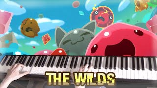 Video thumbnail of "Slime Rancher - The Wilds (Day) on Piano || Aqare || AquareCover"