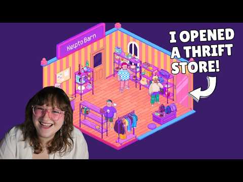 The COZIEST game I've played all year | Thrifty Business Letsplay