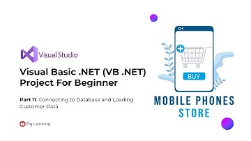 Simple Mobile Shop Beginner Part 11: Connecting to Database and Loading Customer Data