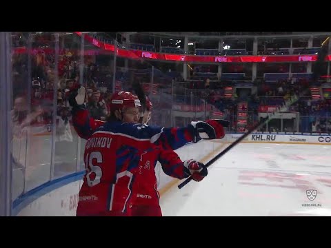 Plotnikov scores off Okuklov feed