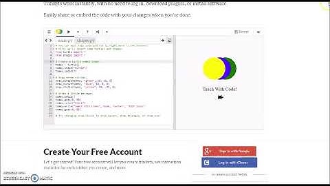 Tutorial for Python: Trinket.io, the Alternative