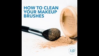 The Easiest Way to Clean Your Makeup Brushes - Merrick's Art