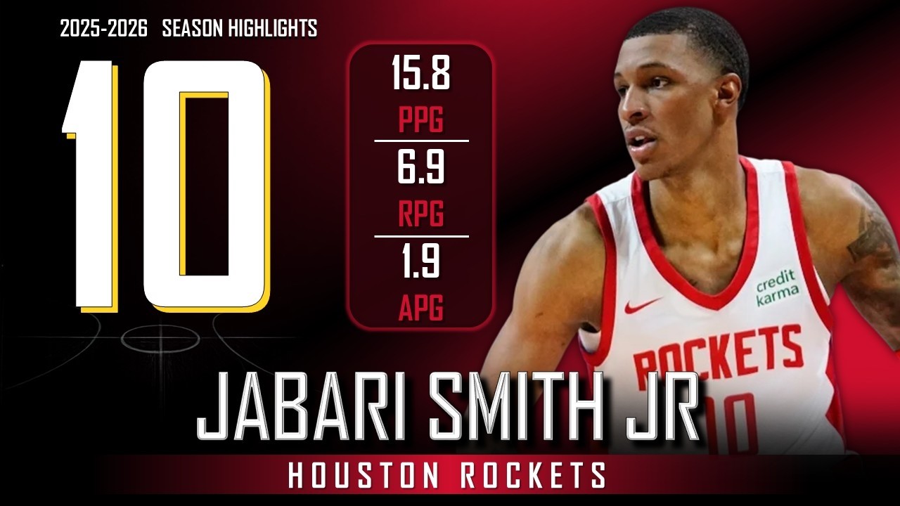 Jabari Smith Jr || 2025-2026 Houston Rockets Highlights